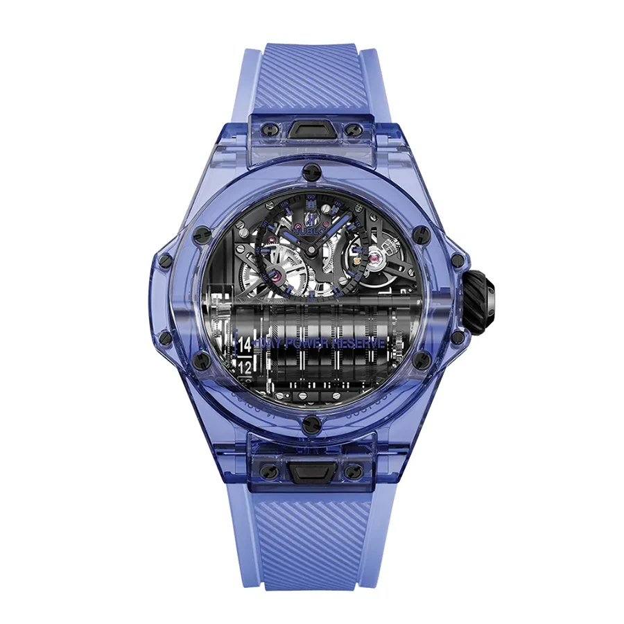 Đồng Hồ Nam Hublot MP-11 Power Reserve 14 Days Blue